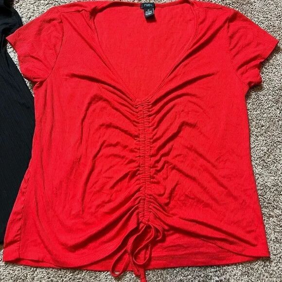 Rue21 Short Sleeve Ribbed Bundle of Shirts Size 2X NWOT - Picture 2 of 7